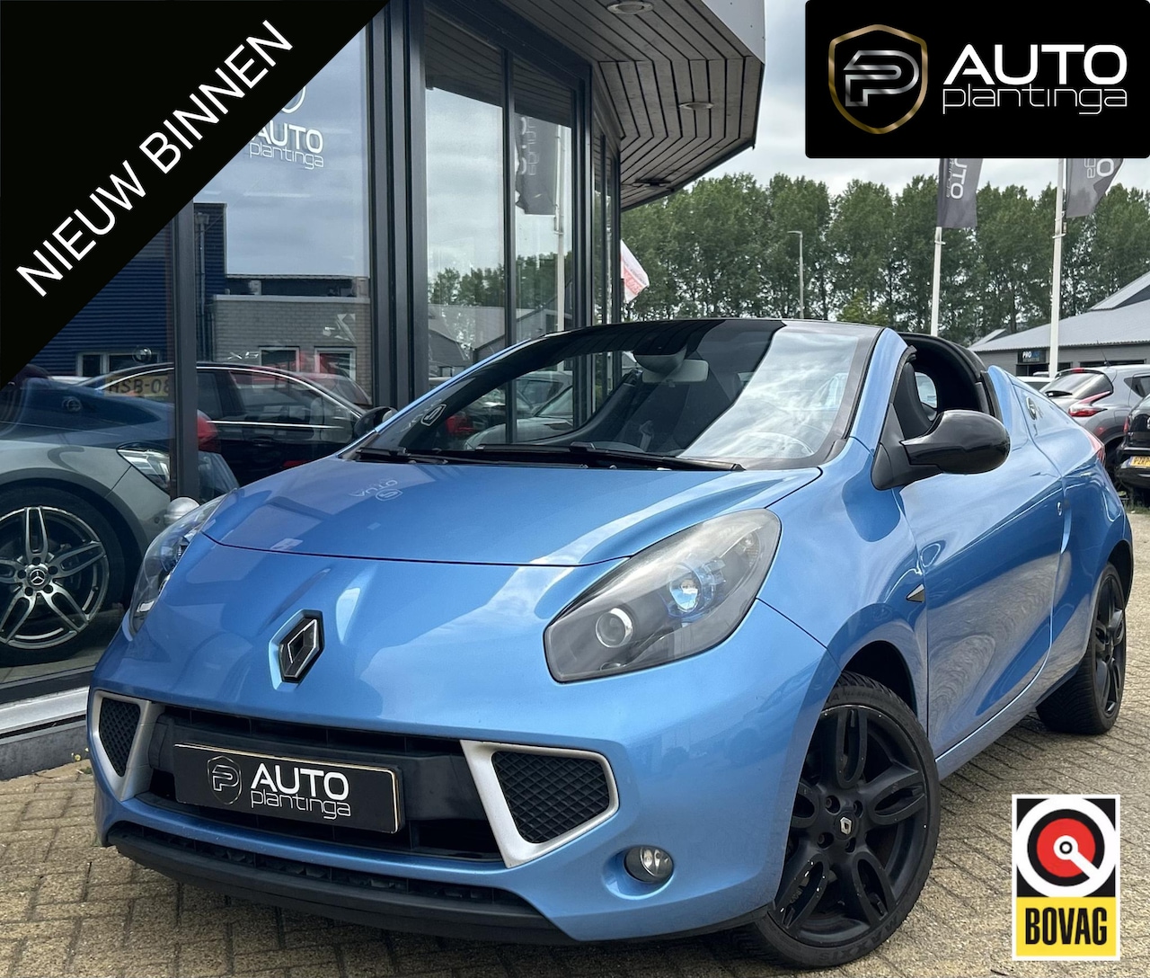 Renault Wind - 1.2 TCE Exception 102PK | CABRIO | Nette Staat | Cruise Control | Lichtmetalen Velgen | Cl - AutoWereld.nl