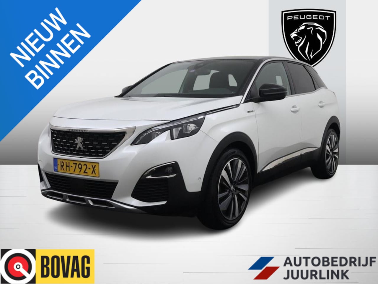 Peugeot 3008 - 1.2T 130PK GT Line Trekhaak/Ecc/Camera/Led/CarPlay - AutoWereld.nl