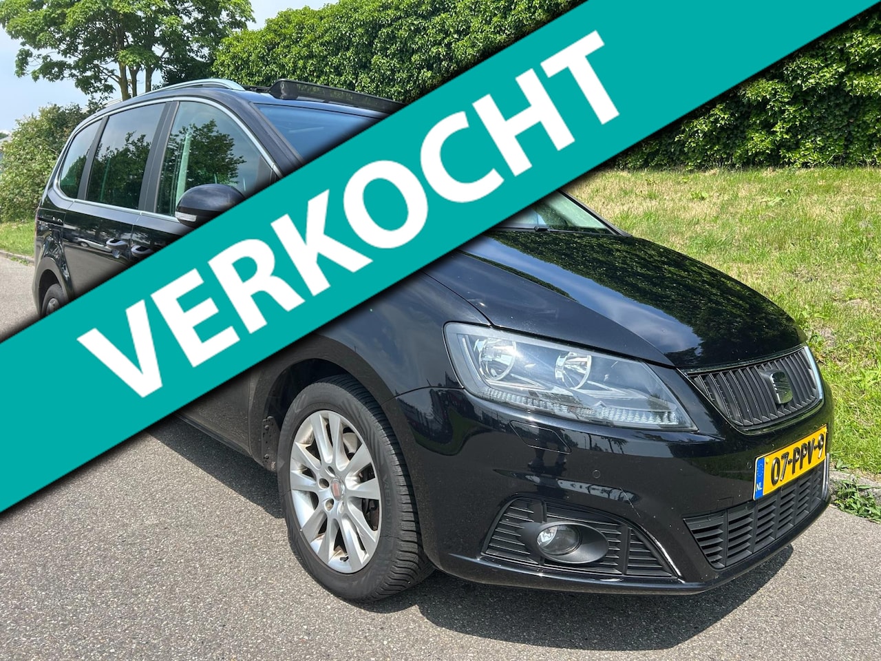 SEAT Alhambra - 2.0 TDI Style 7p - Panoramadak - Clima - Cruise - Trekhaak - AutoWereld.nl