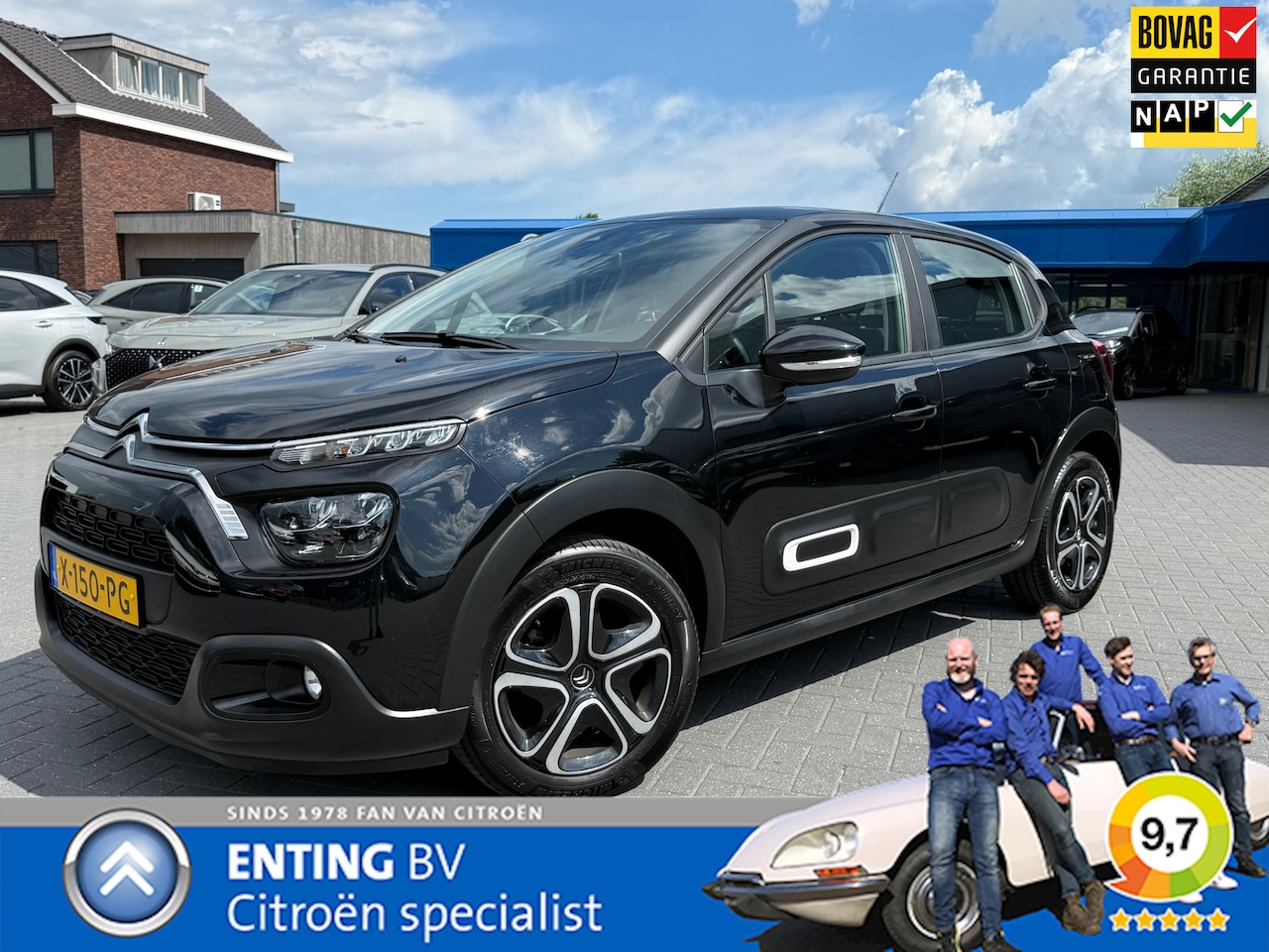 Citroën C3 - 1.2 PT 82PK PLUS NAVIGATIE ECC BLUETOOTH CARPLAY/ANDROID - AutoWereld.nl