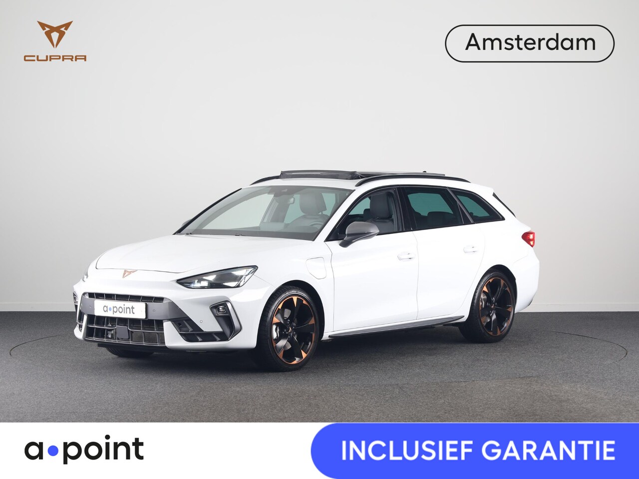 CUPRA Leon Sportstourer - 1.5 TSI e-Hybrid Business 204PK | Panoramadak | Sennheiser | 19 Inch | Achteruitrijcamera - AutoWereld.nl