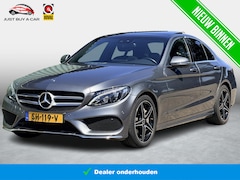 Mercedes-Benz C-klasse - 180 AMG Styling / Trekhaak / Panoramadak / Navigatie-Pakket / Plus-Pakket / Volledige Hist