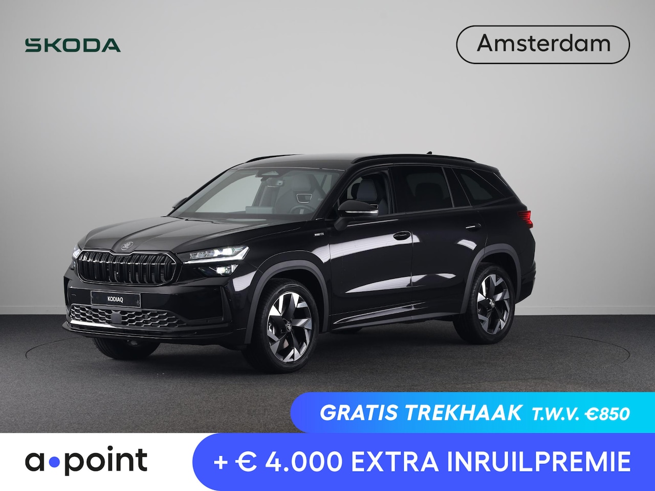 Skoda Kodiaq - 1.5 TSI MHEV Sportline Business 7p | Derde zitrij | Light & View | Elek. stoel | Adaptive - AutoWereld.nl