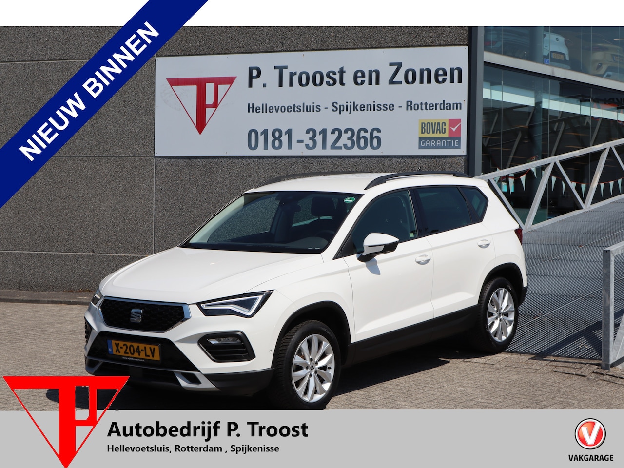 SEAT Ateca - 1.5 TSI Style Business Trekhaak/Apple carplay/Parkeer assistent/Cruise control/Navigatie/D - AutoWereld.nl