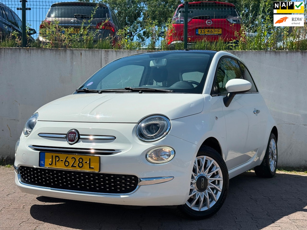Fiat 500 - 0.9 TwinAir Turbo Lounge/PANO/AIRCO/PDC/FACELIFT/NETTE AUTO/ - AutoWereld.nl