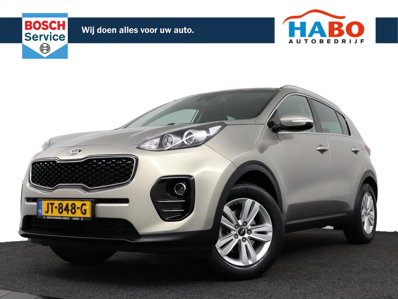 Kia Sportage - 1.6 GDI FIRST EDTION ECC/CRUISE/NAV/CAMERA/REGEN.SENS/PARK.SENS/TREKHAAK/LMV - AutoWereld.nl