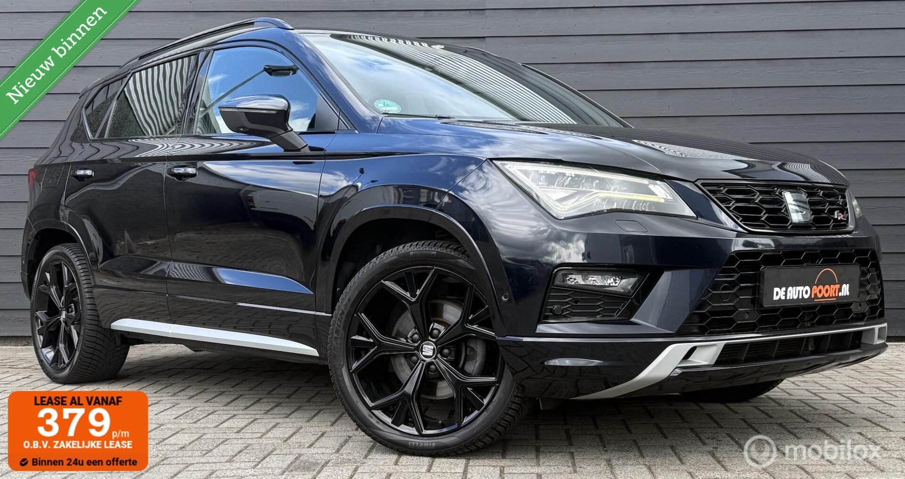 SEAT Ateca - 2.0 TSI FR 4DRIVE Black Edition/Trekhaak/Viritual - AutoWereld.nl