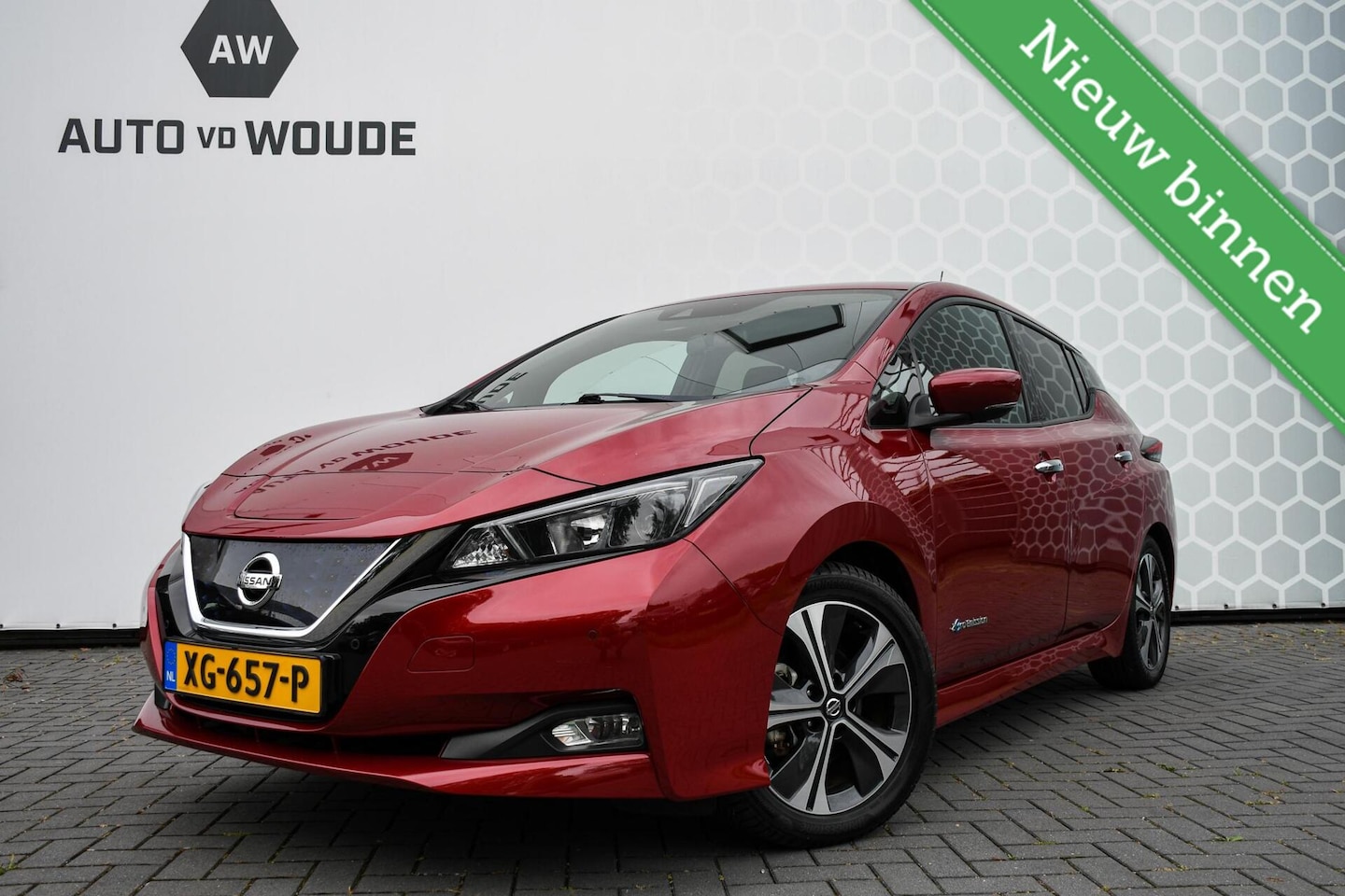Nissan LEAF - Tekna 40 kWh Stuurverwarming Led SOH 93% - AutoWereld.nl