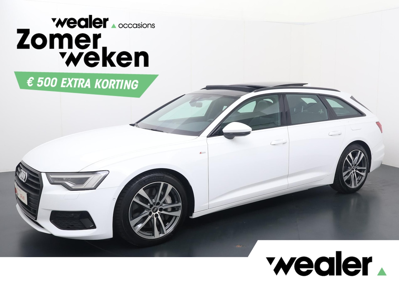 Audi A6 Avant - 50 TFSI e quattro S edition | 299 PK | SoH 100% | Panoramadak | Matrix LED koplampen | Cli - AutoWereld.nl