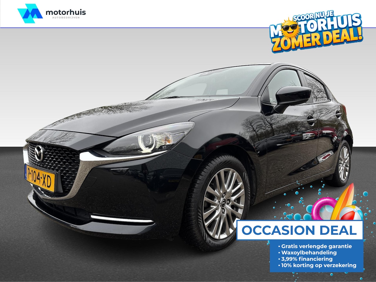 Mazda 2 - | Luxury | 1.5 Skyactive-G | Navigatie | Camera | Keyless | - AutoWereld.nl