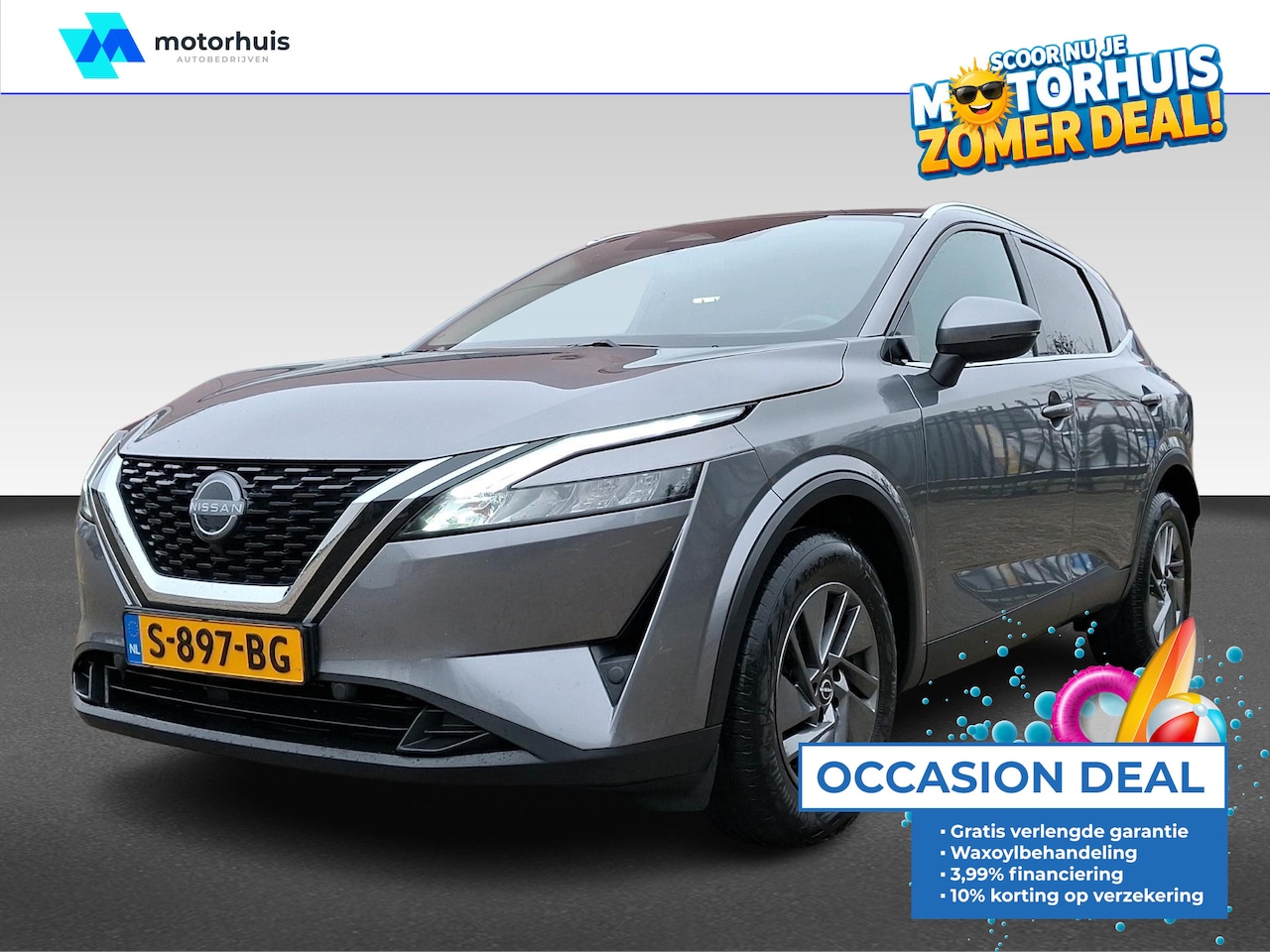 Nissan Qashqai - 1.3 Mild-Hybrid 158pk Xtronic Acenta | AUT | PANO | CRUISE | CARPLAY - AutoWereld.nl