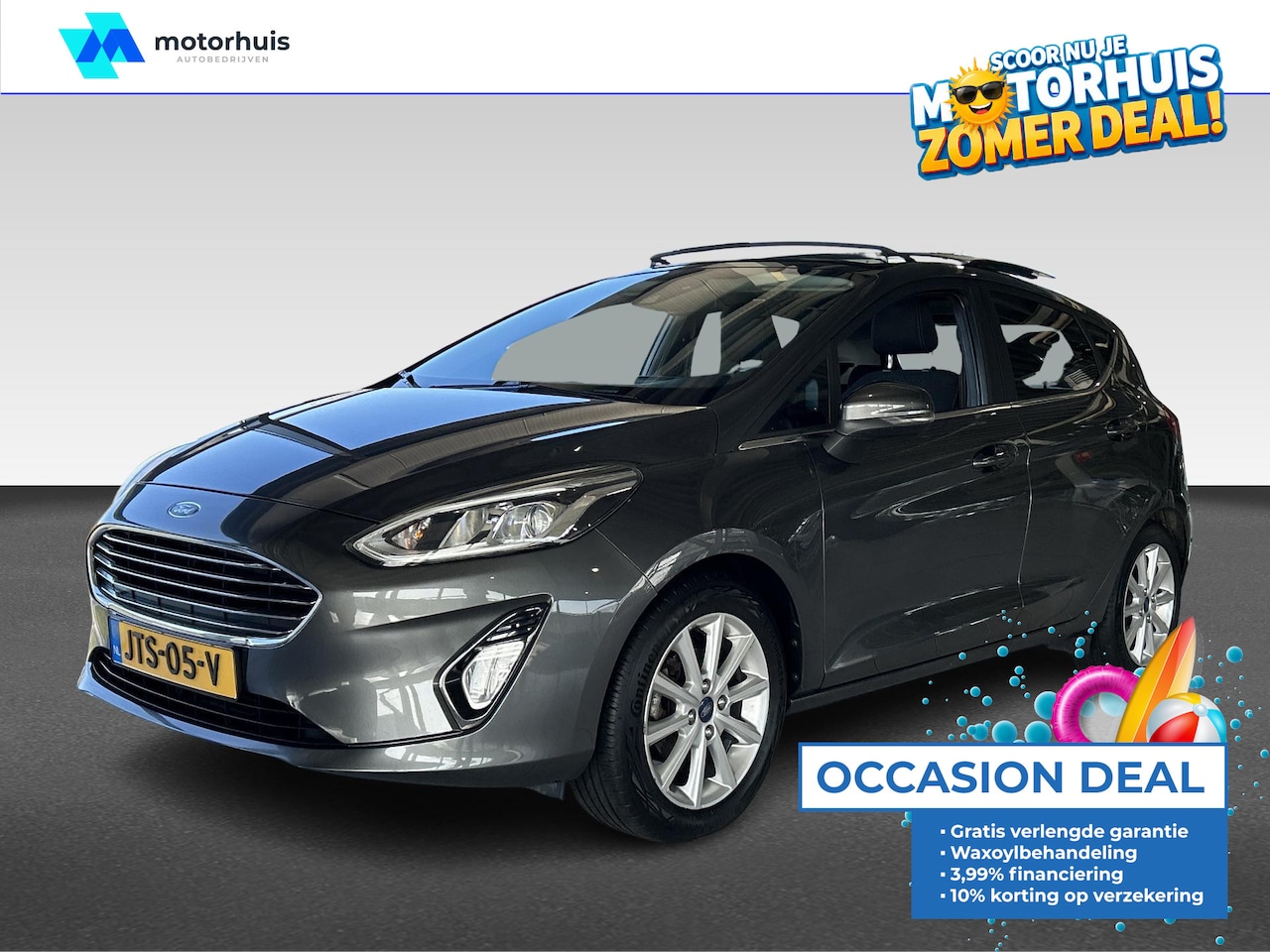 Ford Fiesta - 1.0 EcoBoost 125 pk 5dr Titanium X | Trekhaak | Panorama Dak | B&O Speakers | Winterpack | - AutoWereld.nl