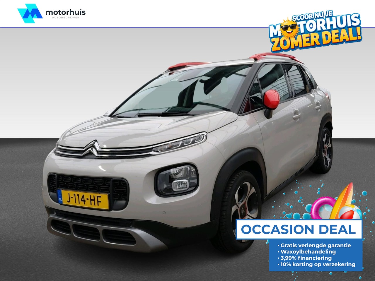 Citroën C3 Aircross - 1.2 PureTech 110pk Shine | NAVI | AUR CAMERA | CARPLAY | CRUISE - AutoWereld.nl
