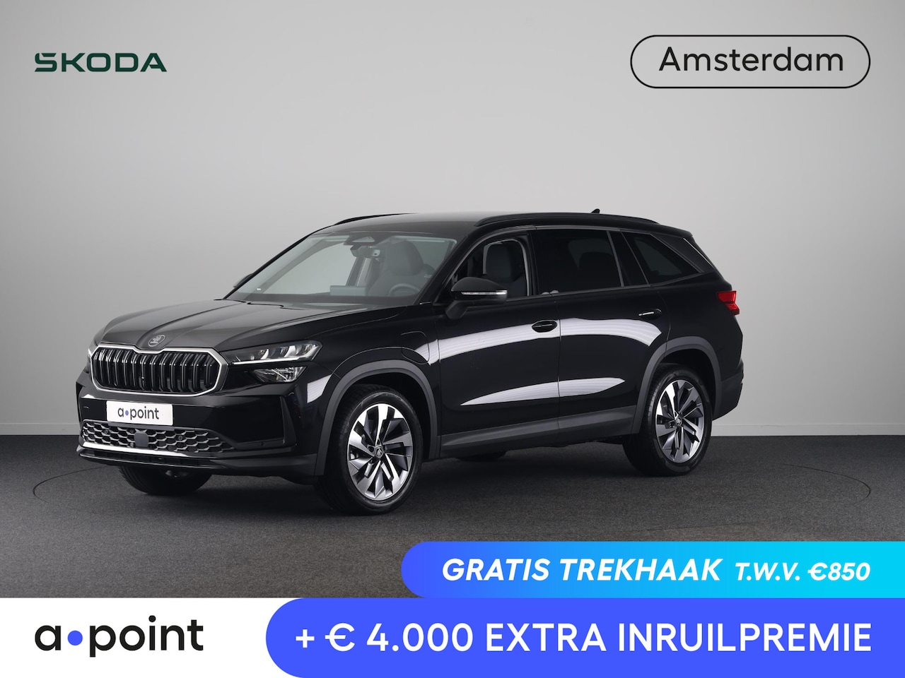 Skoda Kodiaq - 1.5 TSI PHEV Business Edition | Adaptive Cuisecontrol | Travel Assist | verwarmbare voorst - AutoWereld.nl