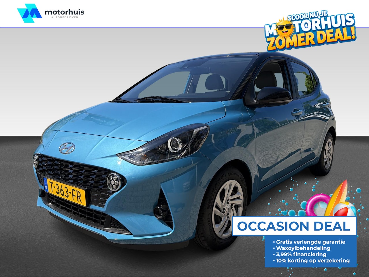 Hyundai i10 - 1.0 Premium | Achteruitrijcamera | Afwijkende dakkleur | Cruise control - AutoWereld.nl