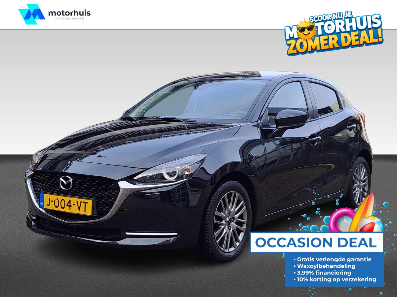 Mazda 2 - 1.5 SKYACTIV-G 90PK LUXURY NAVI CAMERA HUD LED ECC NAP - AutoWereld.nl