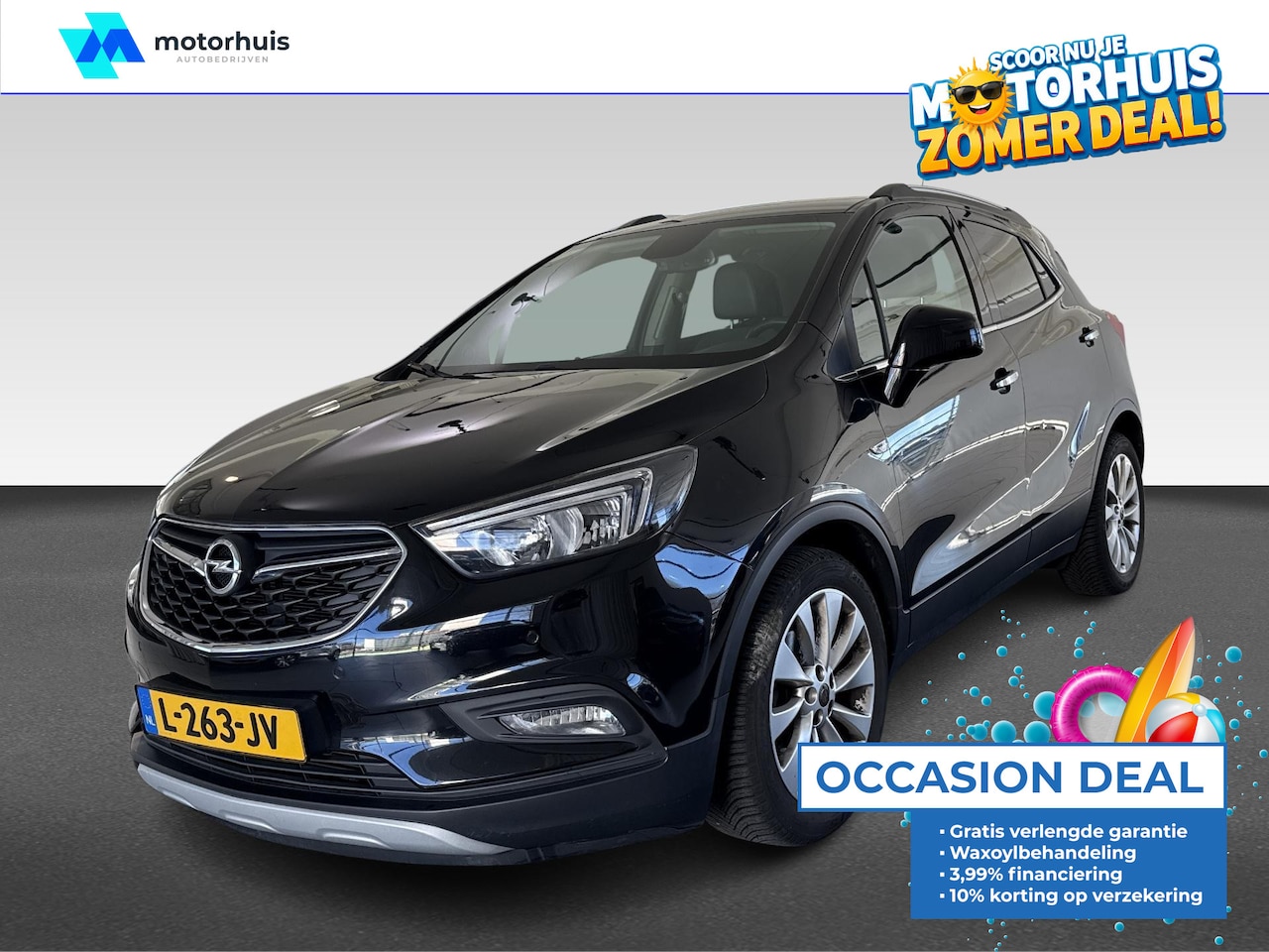 Opel Mokka X - 1.4 TURBO 140PK INNOVATION NAVI ECC STOELVERWARMING - AutoWereld.nl
