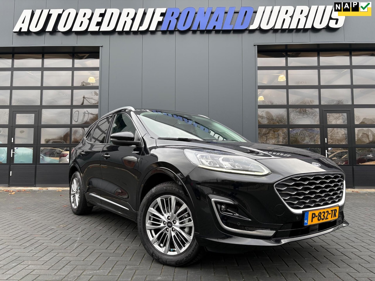 Ford Kuga - 2.5 PHEV Vignale NL.Auto/Trekhaak/Leder/Full Opties/Camera/Bang & Olufsen/Carplay/1Ste Eig - AutoWereld.nl
