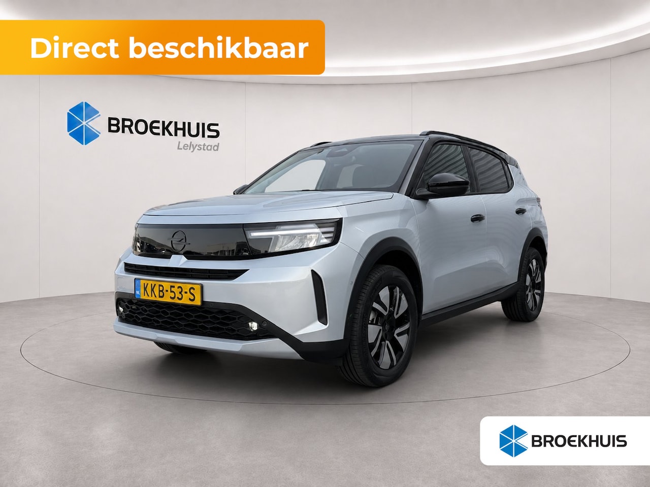 Opel Frontera - GS - Electric | 11 kW boordlader | 17" Lichtmetalen velgen in Zwart met 215/60 R17 banden - AutoWereld.nl