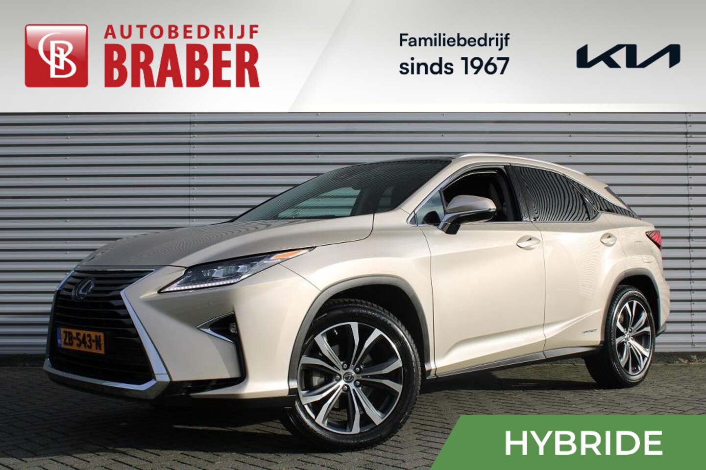 Lexus RX 450h - 4WD Luxury Line | 20" LM | Navi | Camera | Leer | Schuif/kantel dak | Cruise | PDC | - AutoWereld.nl