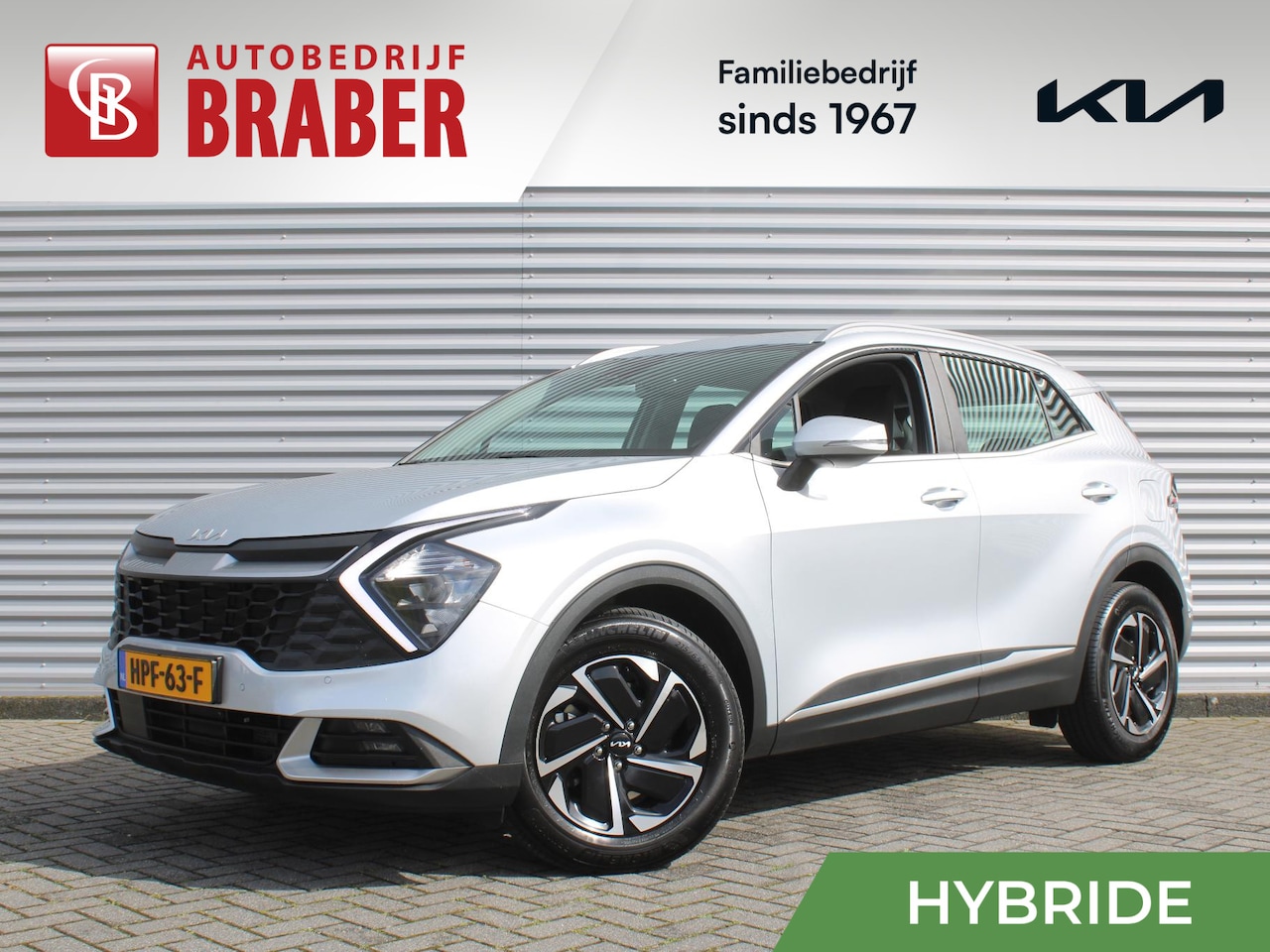 Kia Sportage - 1.6 T-GDi Hybrid DynamicLine | Camera | Cruise adapt. | Navi | 17" LM | Clima v+a | LED | - AutoWereld.nl