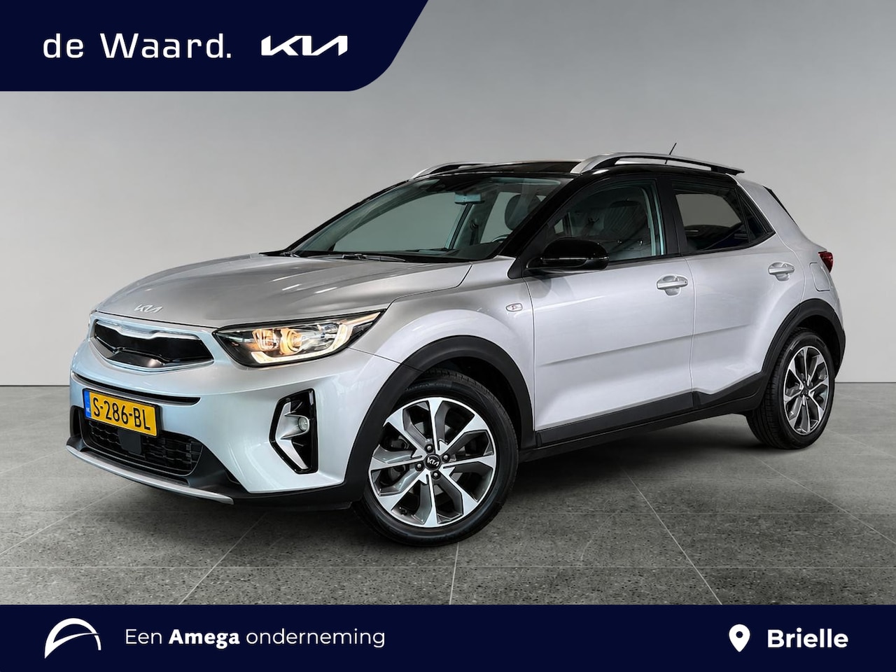 Kia Stonic - DynamicLine 1.0 T-GDi MHEV 100pk | TWO-TONE! | CAMERA | APPLE CARPLAY / ANDROID AUTO | ISO - AutoWereld.nl