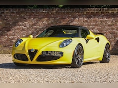 Alfa Romeo 4C Spider - 1750 "With Pogea upgrades" Additional options ordered from the factory: 18" multi-spoke wh