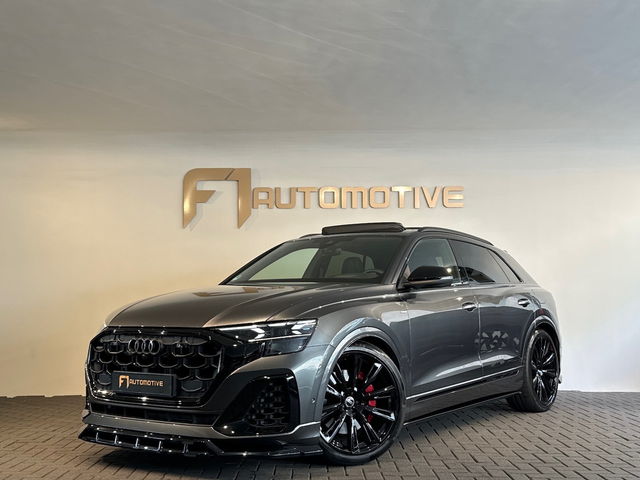Audi Q8 - 60 TFSI e quattro S Line Comp Pano|HuD|B&O|Trekhaak - AutoWereld.nl