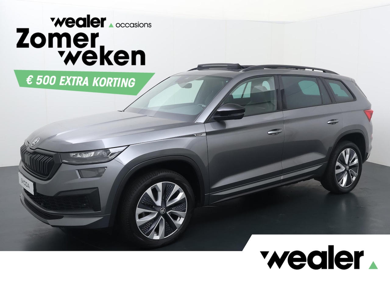 Skoda Kodiaq - 1.5 TSI Sportline Business 7p. | 150 PK | Automaat | Panoramadak | Matrix LED koplampen | - AutoWereld.nl