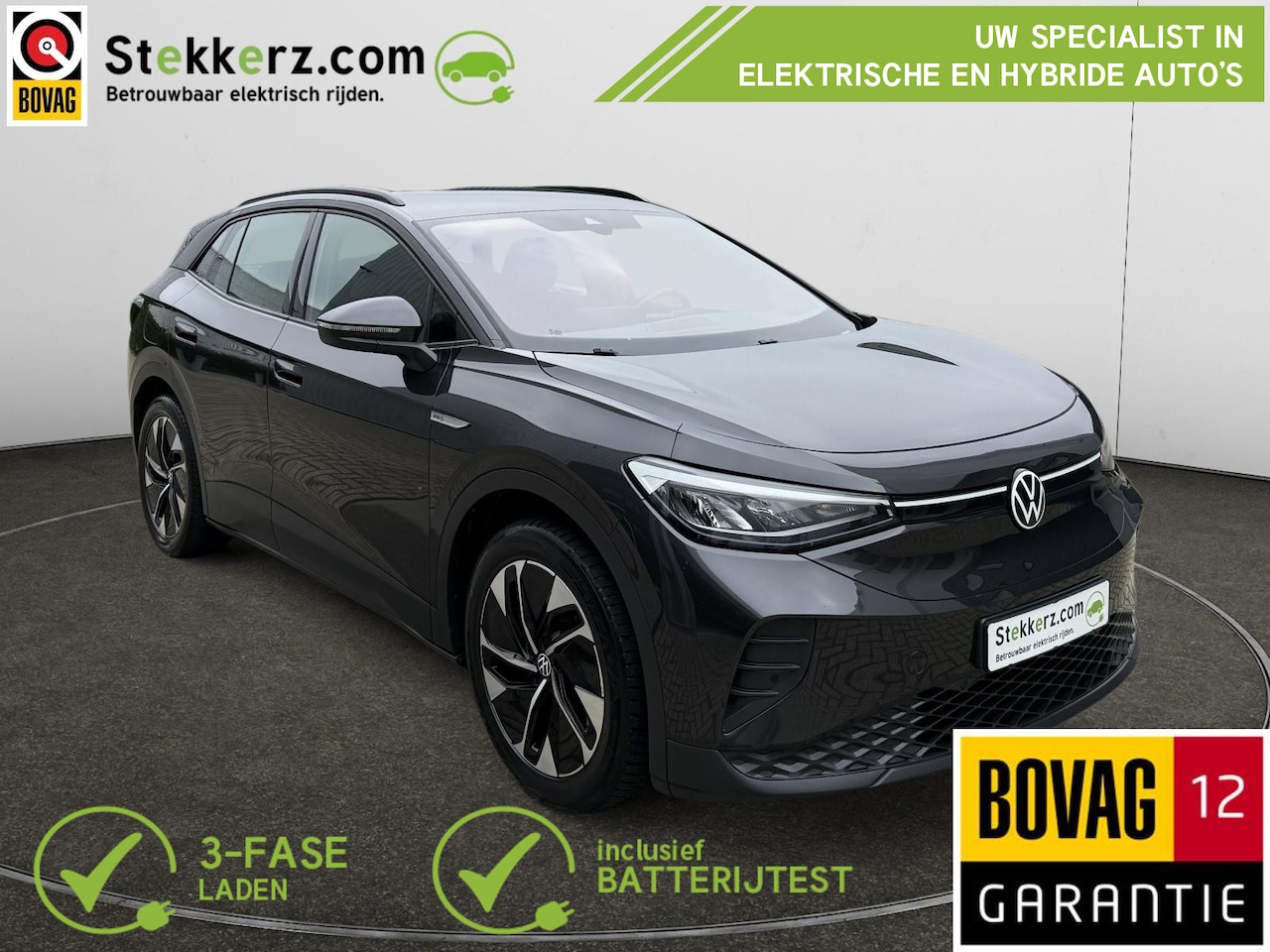 Volkswagen ID.4 - Pro 77 kWh Leer/Alcantara/Camera/All-in prijs incl. 12 mnd. Bovag Garantie - AutoWereld.nl