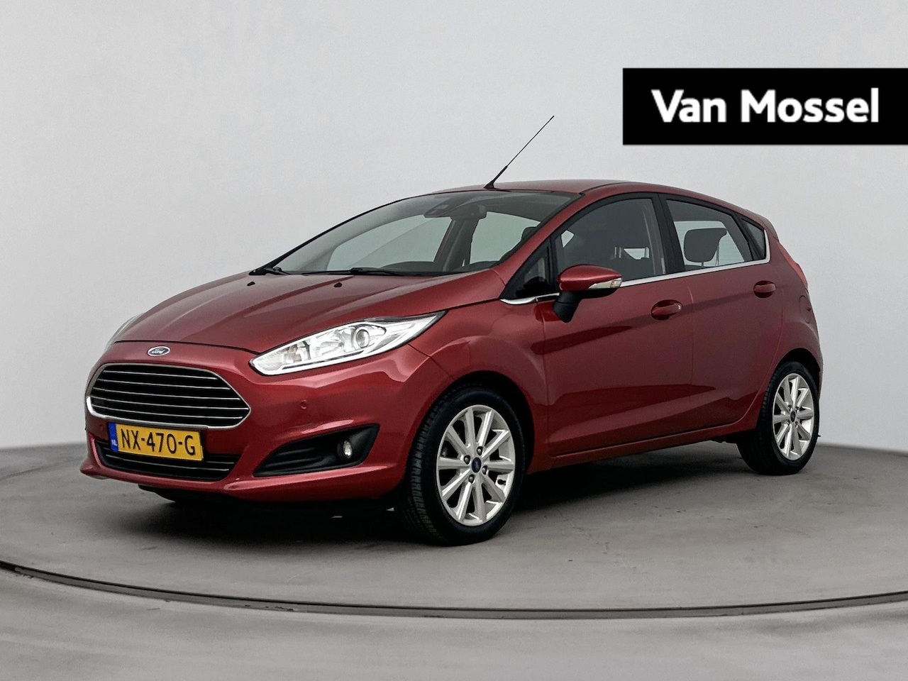 Ford Fiesta - 1.0 EcoBoost Titanium 100PK | Parkeersensoren | Climate Control | Lichtmetalen Velgen - AutoWereld.nl