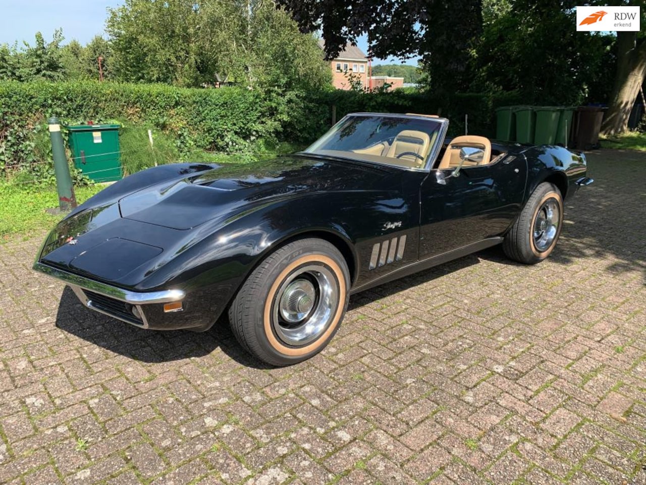 Chevrolet Corvette Convertible - USA STINGRAY 1972 Chroom Bumper voor+achter - AutoWereld.nl