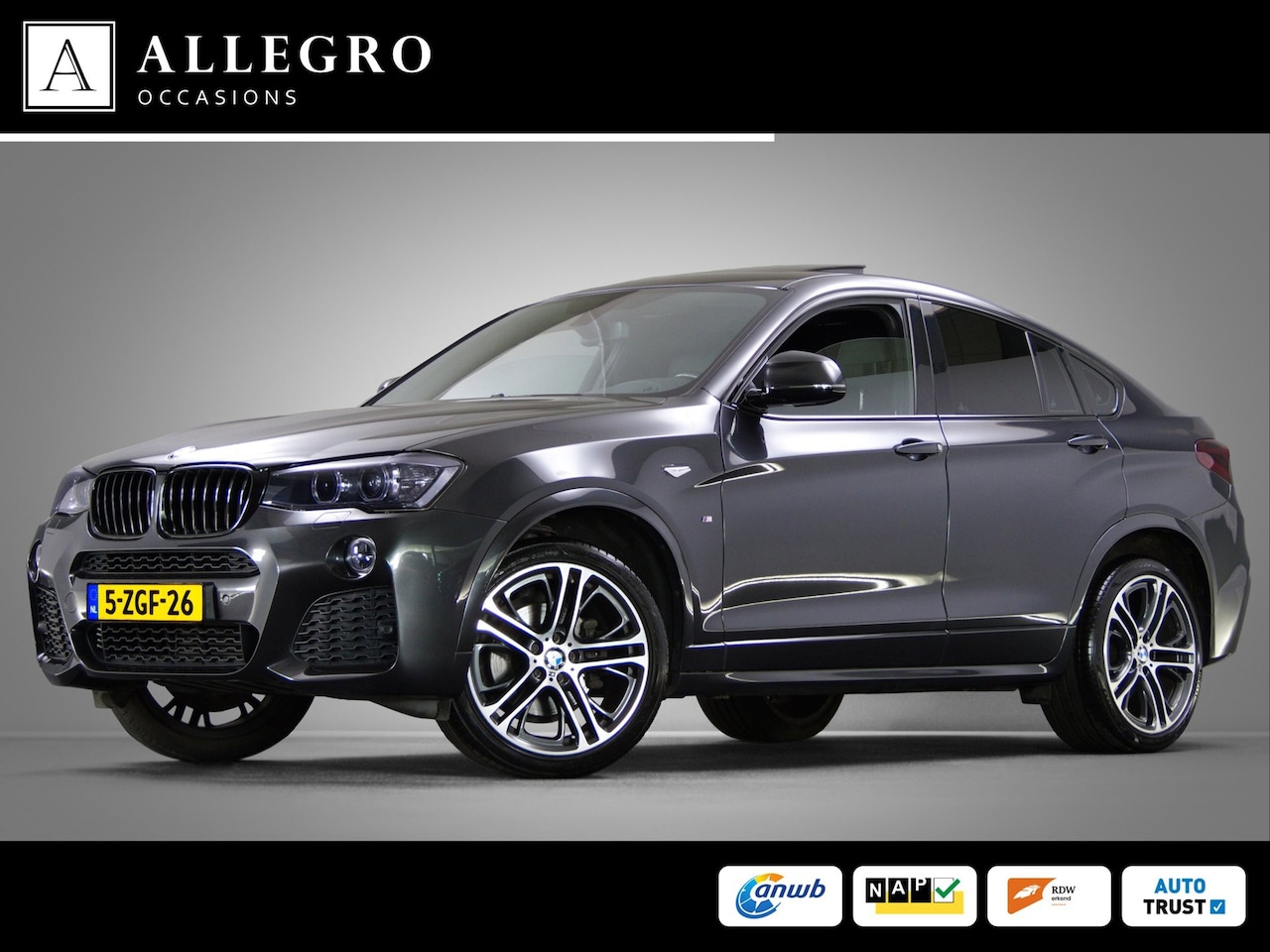 BMW X4 - XDrive20i High Executive M-Sport (SCHUIF-/KANTELDAK, ACHTERUITRIJCAMERA, TREKHAAK, NAVIGAT - AutoWereld.nl