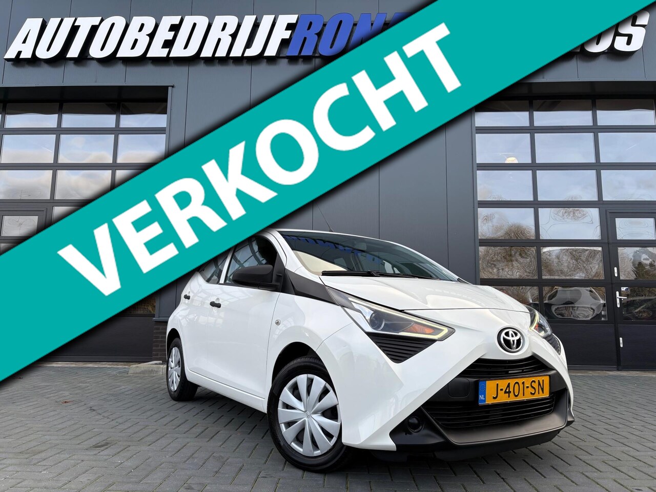 Toyota Aygo - 1.0 VVT-i x-fun NL.Auto/Led/Airco/Elc.Pakket/5Deurs/Bluetooth/1Ste Eigenaar/Dealer onderho - AutoWereld.nl