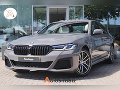 BMW 5-serie - (g30) 530e M-Sport 292pk | Leder | Sfeer | Laser LED | Pano | Navigatie | Memory | Stoelve