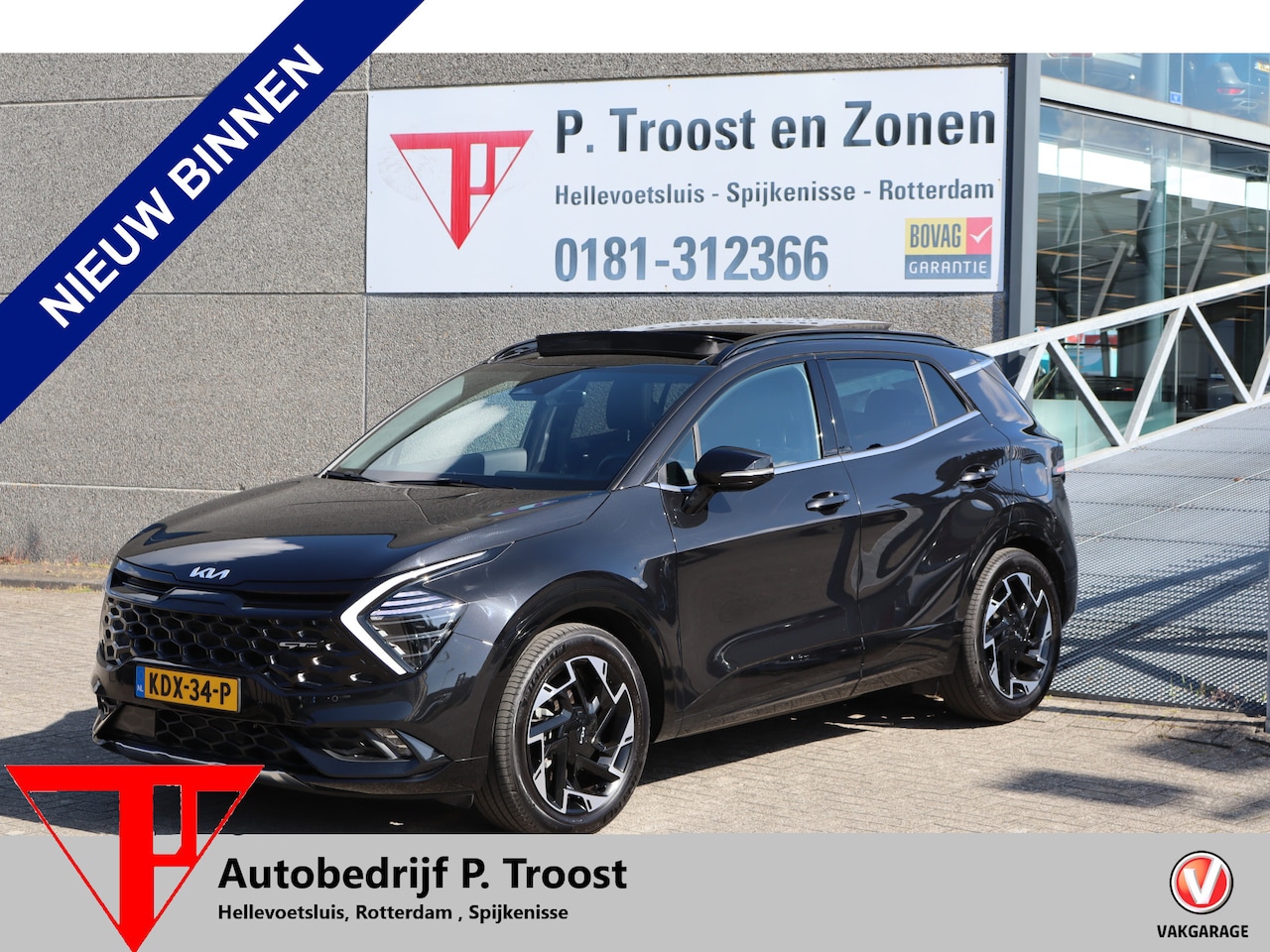 Kia Sportage - 1.6 T-GDi Plug-in Hybrid AWD GT-Line 10 Jaar fabrieksgarantie!! Panoramadak/Achteruitrijca - AutoWereld.nl