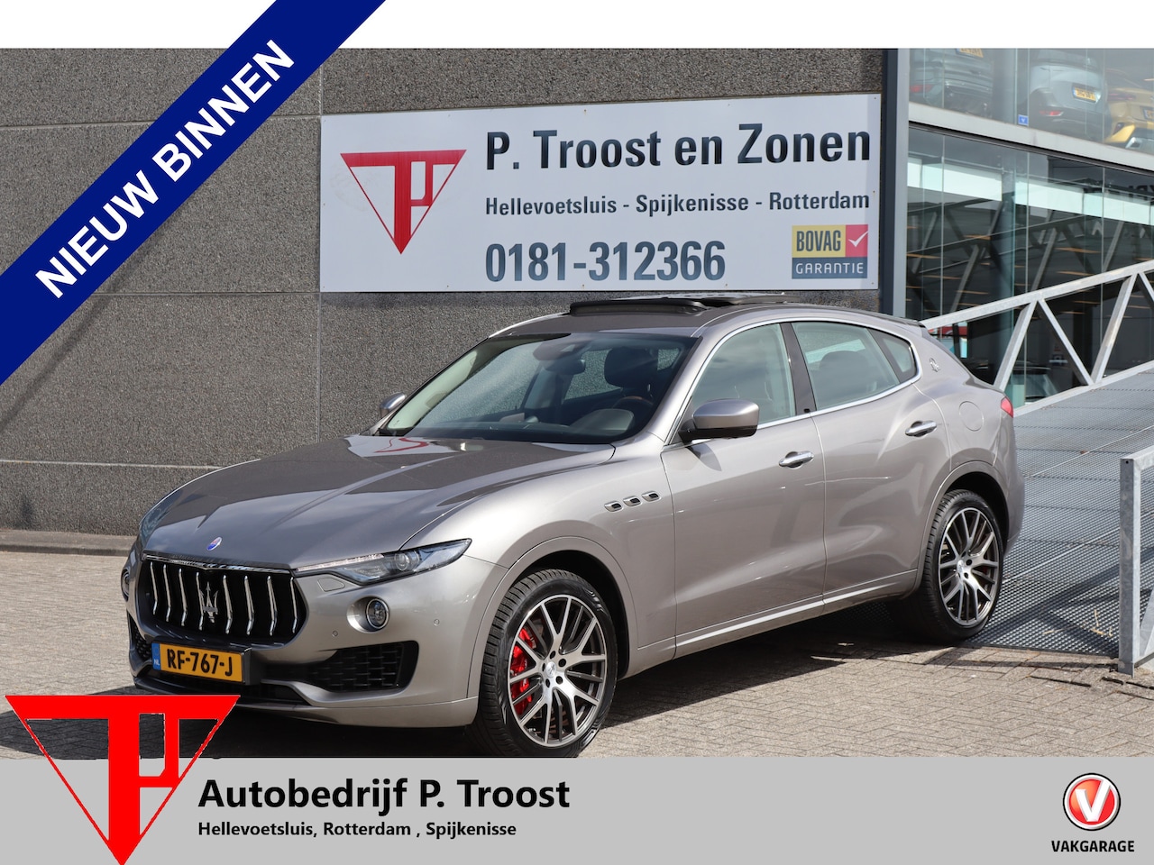 Maserati Levante - 3.0 V6 S AWD Panoramadak/Nederlandse auto/Achteruitrijcamera/Harman kardon/Elektrisch vers - AutoWereld.nl