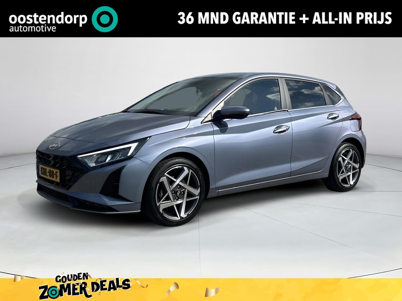 Hyundai i20 - 1.0 T-GDI Premium | Stoelverwarming | Stuurwielverwarming | Achteruitrijcamera | Climate C - AutoWereld.nl