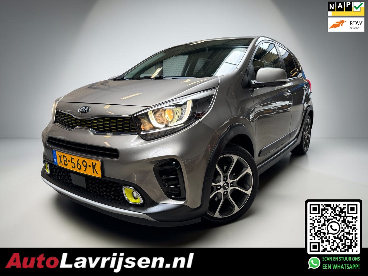 Kia Picanto - 1.2 CVVT X-Line 1E EIGENAAR NL AUTO NAP 4 CYLINDER MOTOR VOL OPTIE NAVI/CAMERA KEY-LESS VO - AutoWereld.nl