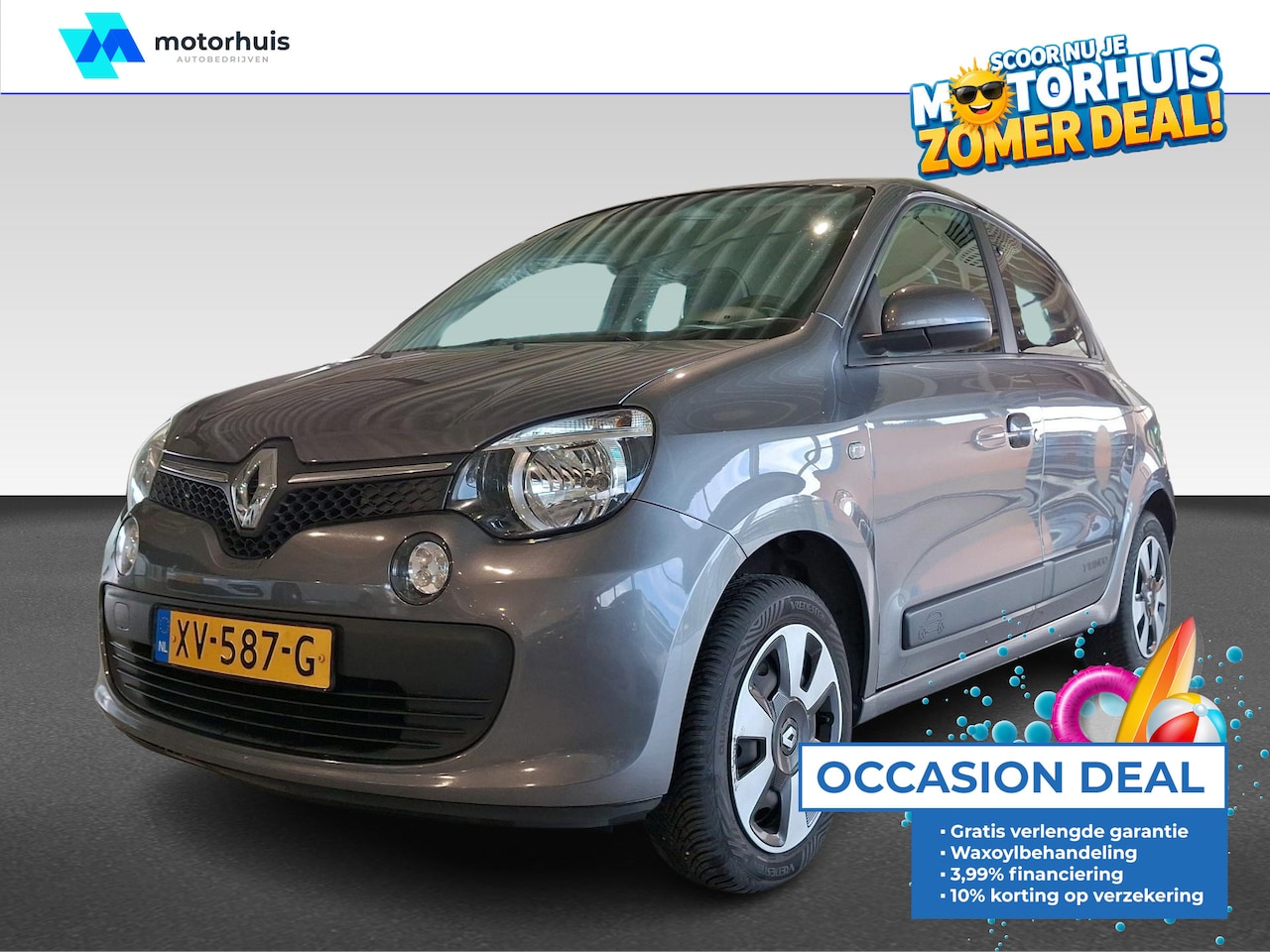 Renault Twingo - 1.0 SCe 70pk S&S Collection | Airconditioning | Antiblokkeersysteem (ABS) | Bandenspanning - AutoWereld.nl