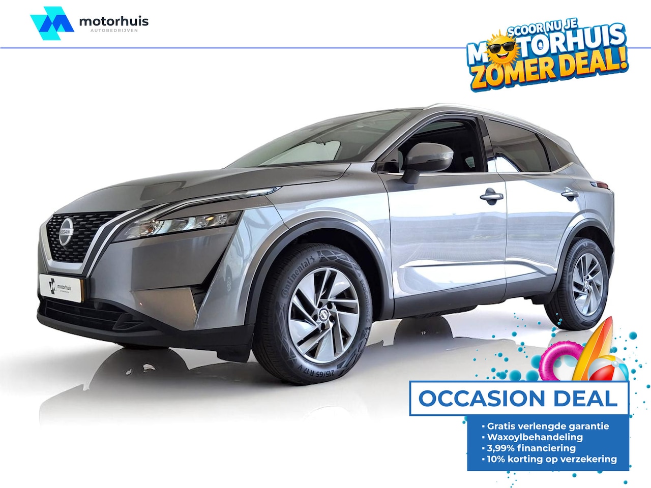 Nissan Qashqai - 1.3 Mild-Hybrid 158pk Acenta PDC CAMERA PANO CARPLAY - AutoWereld.nl