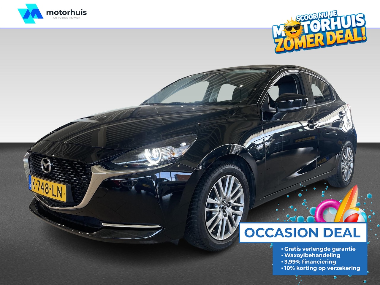 Mazda 2 - 1.5 SKYACTIV-G 90PK Luxury Navi/ Stoel en stuurverwarming - AutoWereld.nl