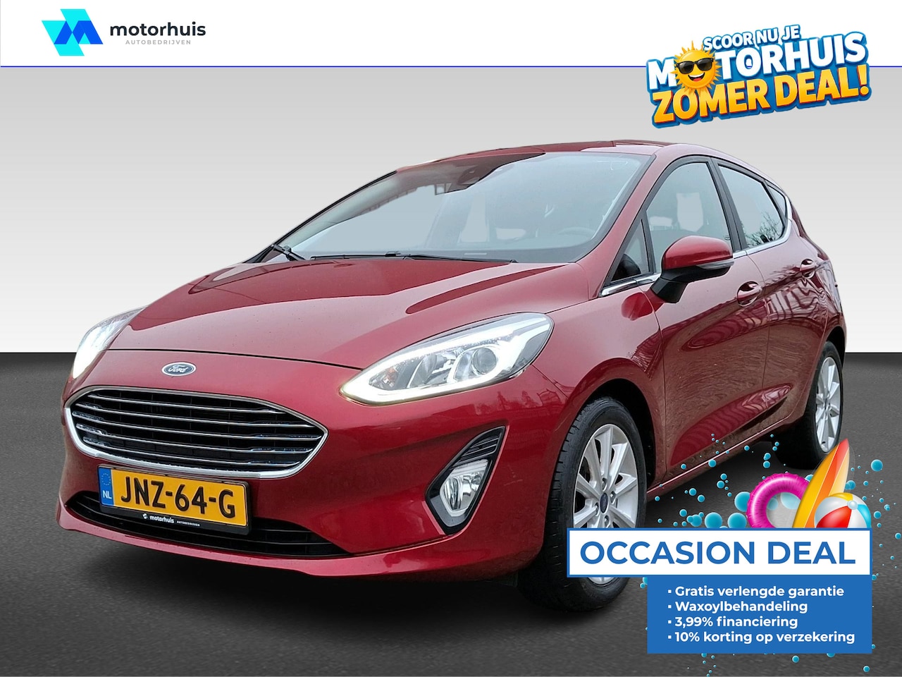 Ford Fiesta - 1.0 EcoBoost 125PK 5D S/S Titanium | STOELVERWARMING | CLIMATE | CARPLAY - AutoWereld.nl