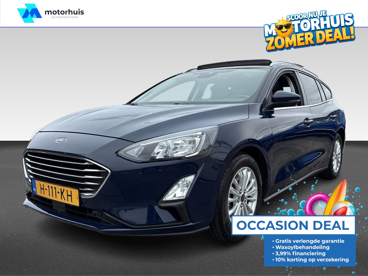 Ford Focus Wagon - 1.0 EcoBoost Titanium Business 1.0 EcoBoost 125pk Titanium Business - AutoWereld.nl