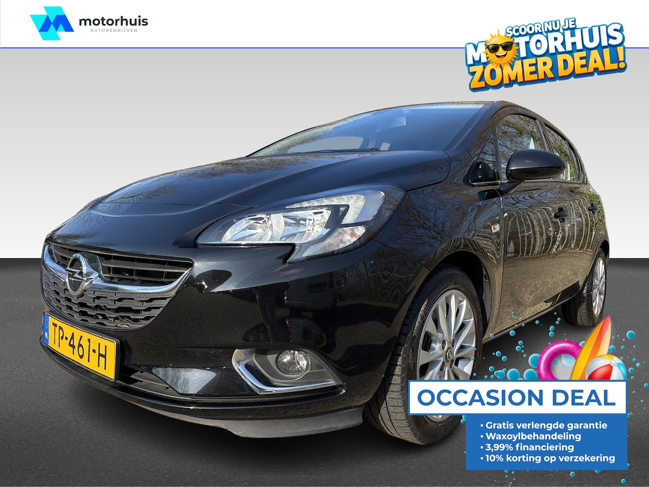 Opel Corsa - | 1.0 Turbo Online Edition 90 pk | 5-deurs | Trekhaak | Navigatie | Parkeersensoren | - AutoWereld.nl