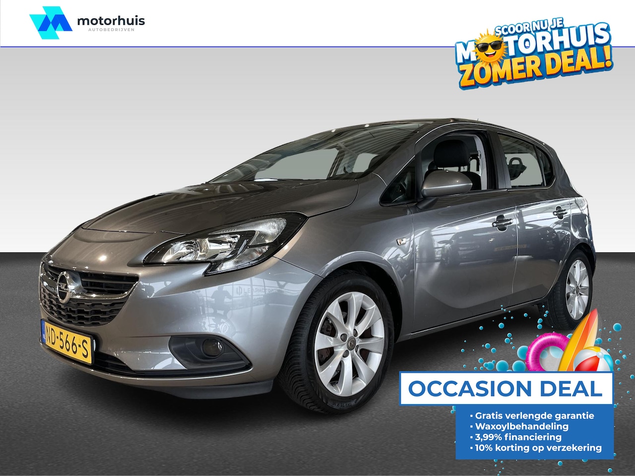 Opel Corsa - 1.4 90pk 5d Edition / Bluetooth / CD speler / Airco - AutoWereld.nl