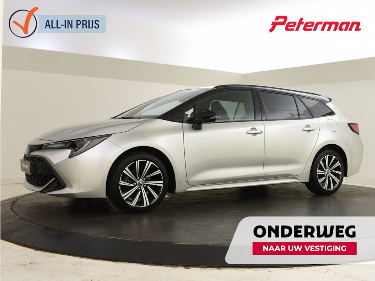 Toyota Corolla Touring Sports - 1.8 Hybrid Bi Tone | Head-up | Elektr. a. klep | Stoelverw. | - AutoWereld.nl
