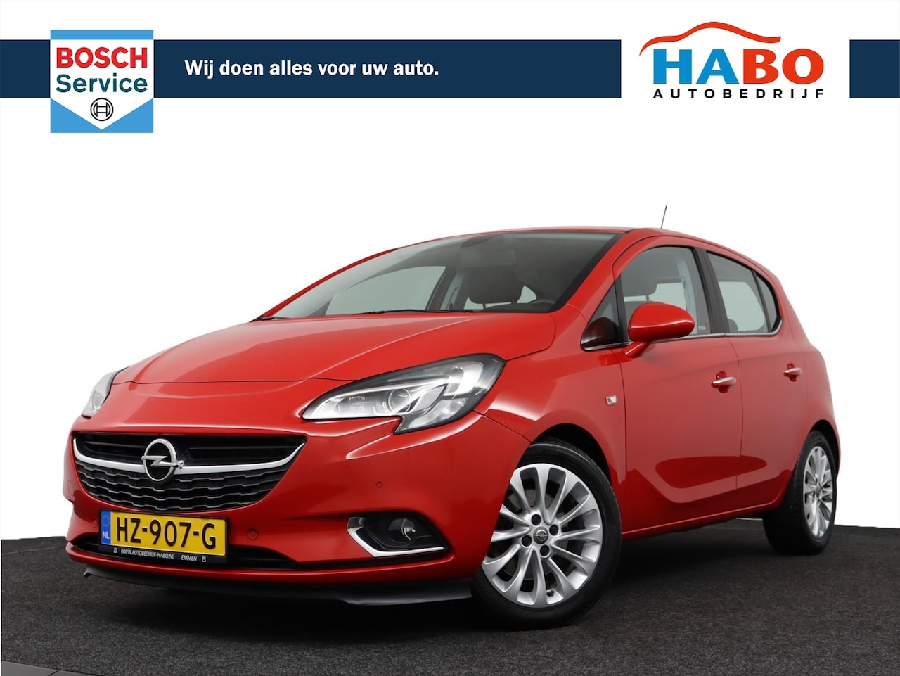 Opel Corsa - 1.0 TURBO COSMO ECC/CRUISE/APPLE.CARPLAY/PARK.SENS/LMV/89.000KM - AutoWereld.nl