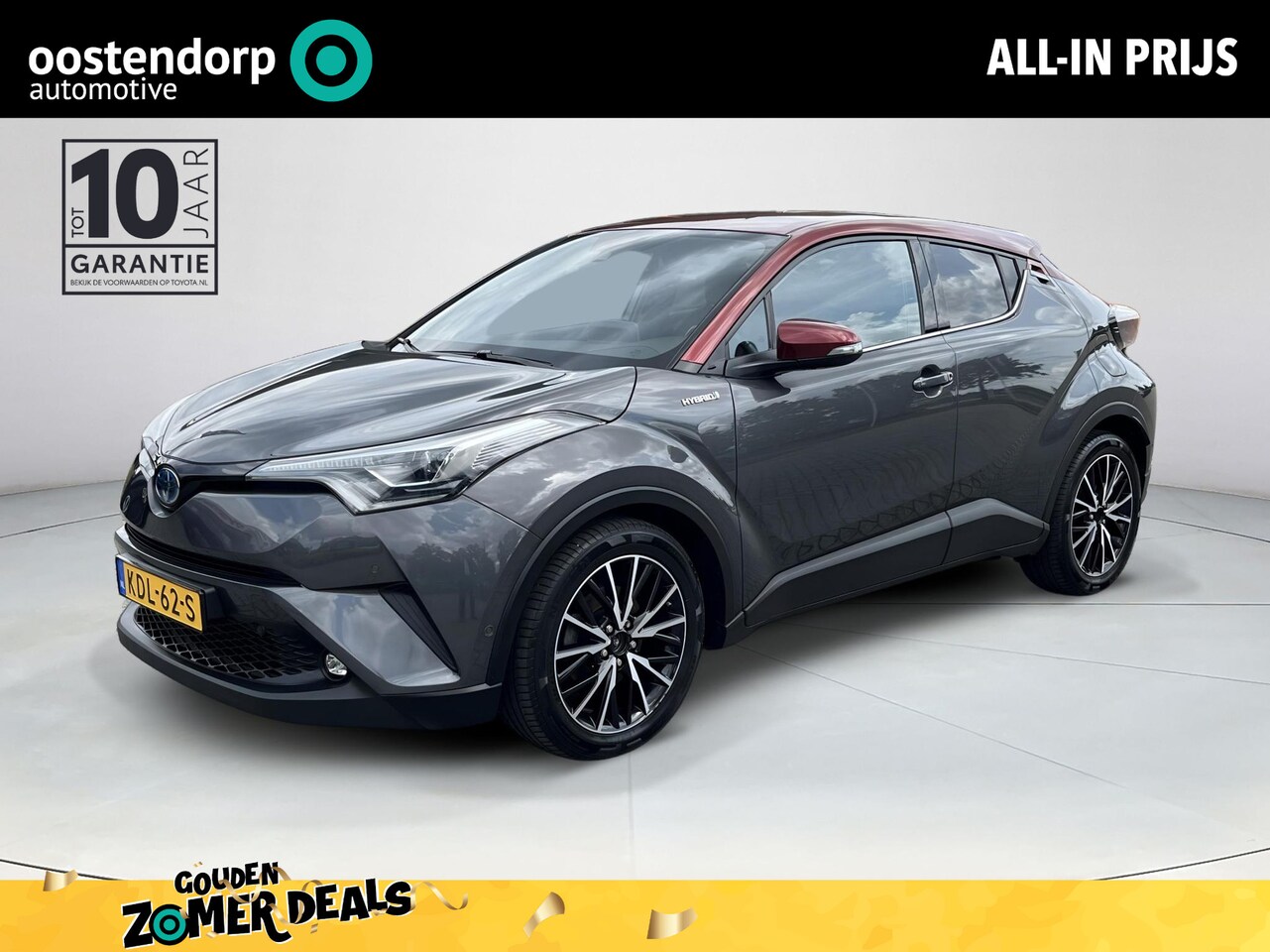 Toyota C-HR - 1.8 Hybrid Executive | All-in prijs | Automaat | Navigatie | Trekhaak - AutoWereld.nl