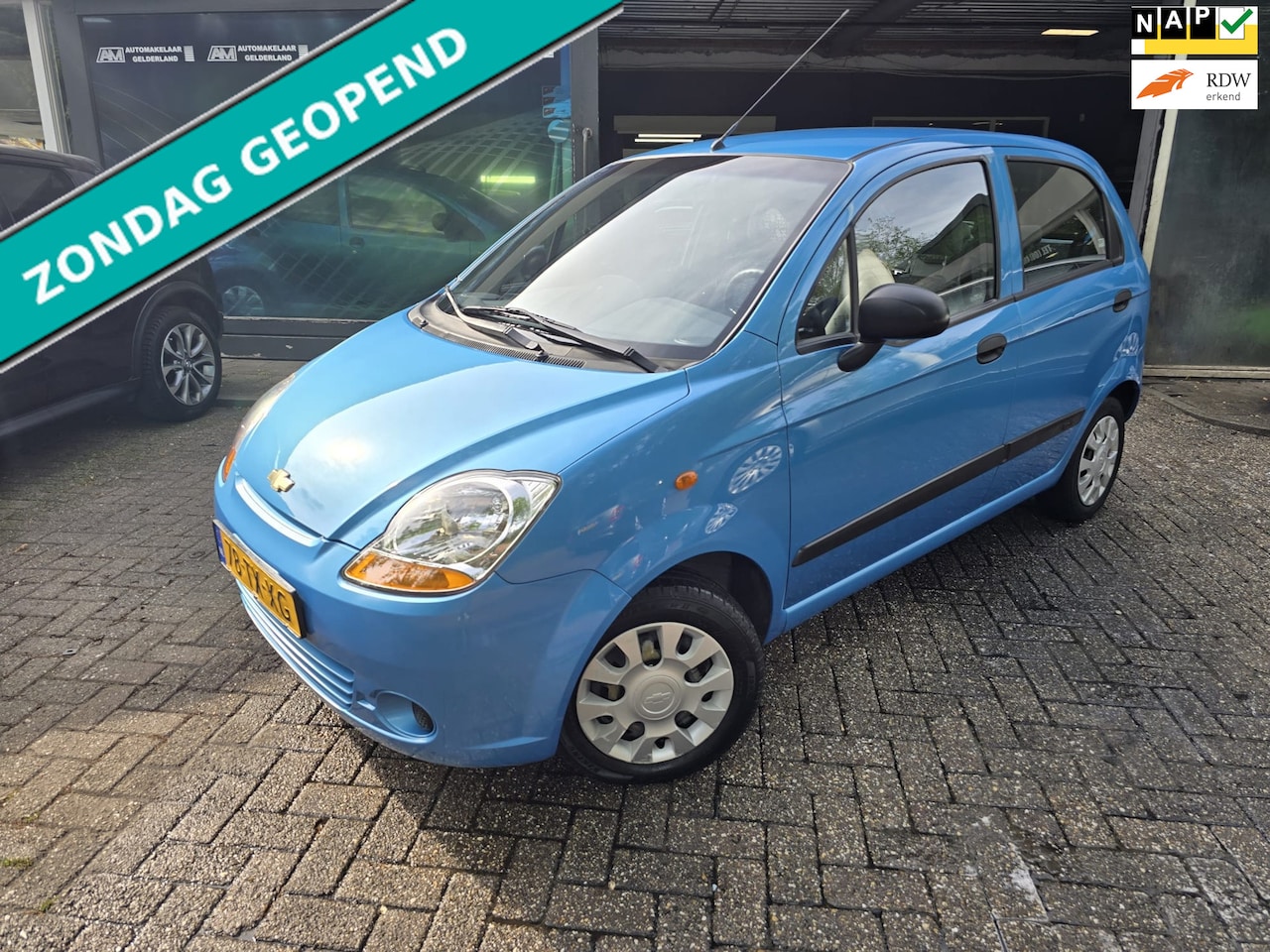 Chevrolet Matiz - 0.8 Spirit | 1E EIGENAAR | AUTOMAAT | 12 MND GARANTIE | NIEUWE APK | LAGE KM | - AutoWereld.nl